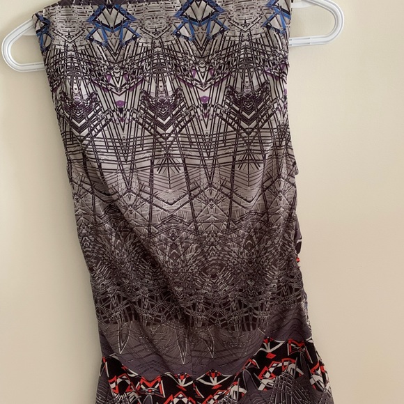 $5 DONATING FRIDAY —-ASOS liquorish romper size small UK 8 grey zip size vneck - Picture 2 of 3